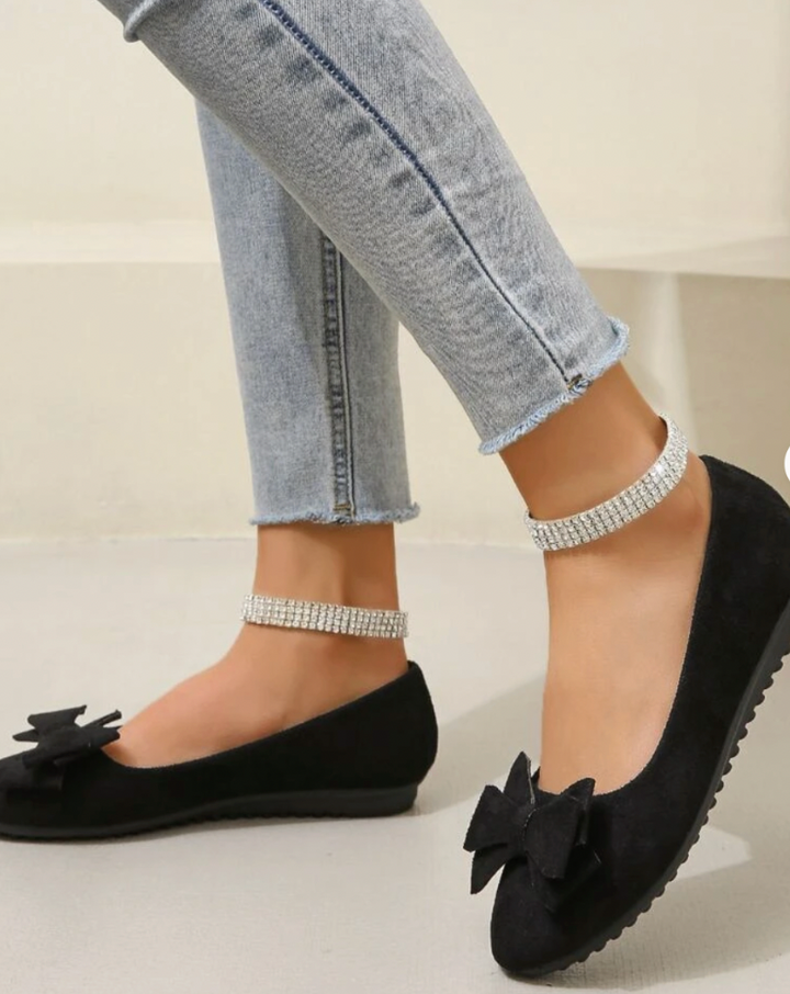 WILMA | Elegant Casual Bow Detail Flats