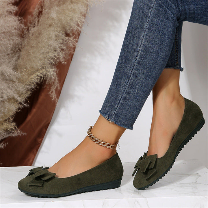 WILMA | Elegant Casual Bow Detail Flats