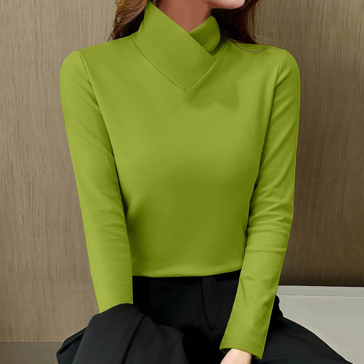 Anahera™ -  Elegant Kiwi  Turtleneck