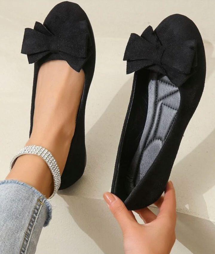 WILMA | Elegant Casual Bow Detail Flats