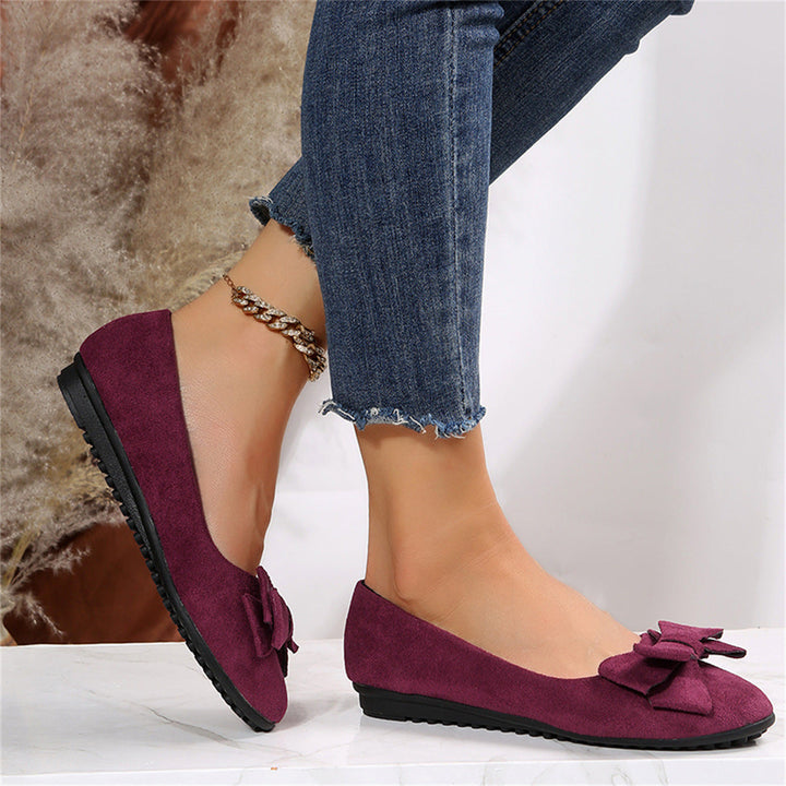 WILMA | Elegant Casual Bow Detail Flats