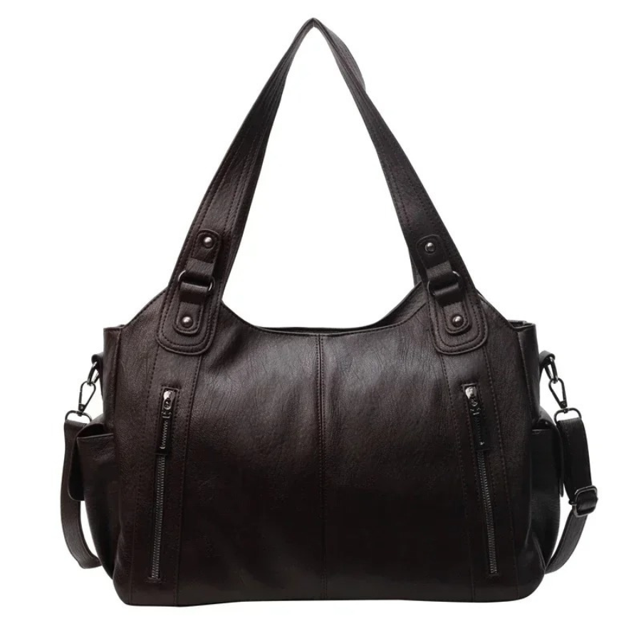 Classic Multi-Compartment Shoulder Bag | Alma