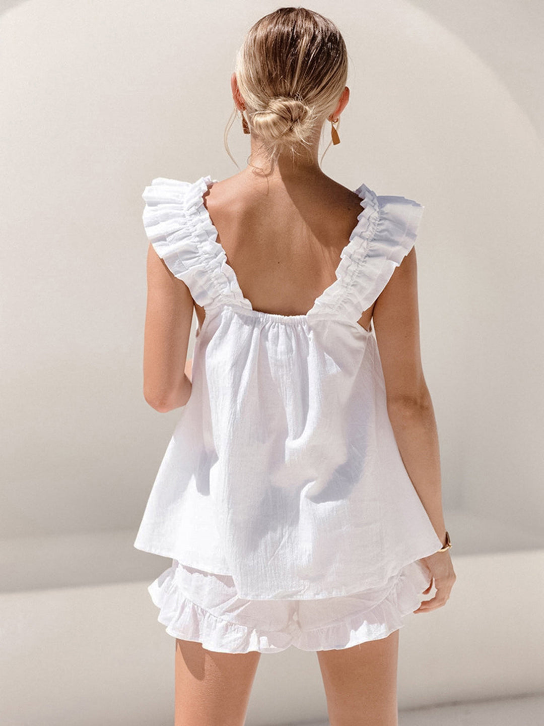 Sophia™- Ruffle Summer Lounge Set