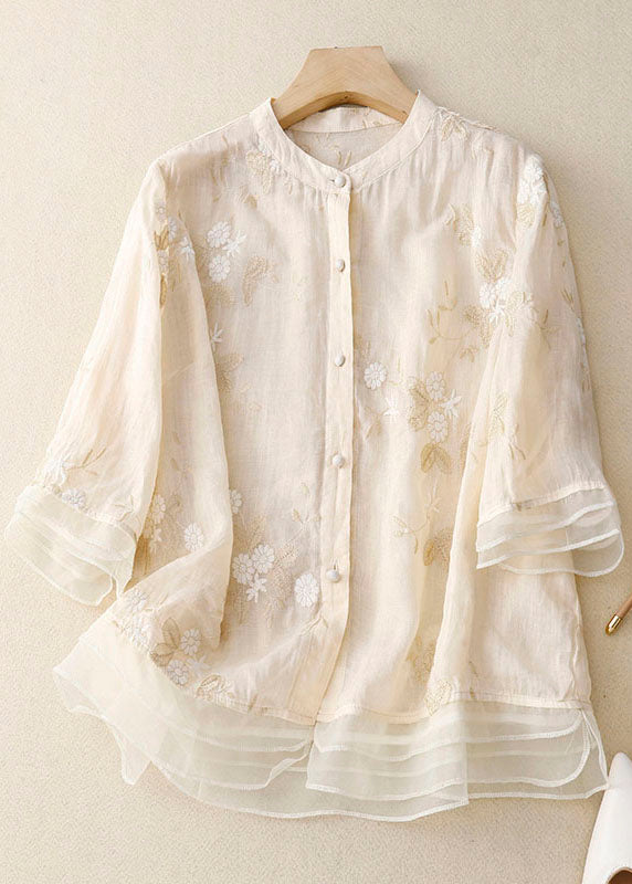 Eloise™ | Embroidered Cotton Blouse