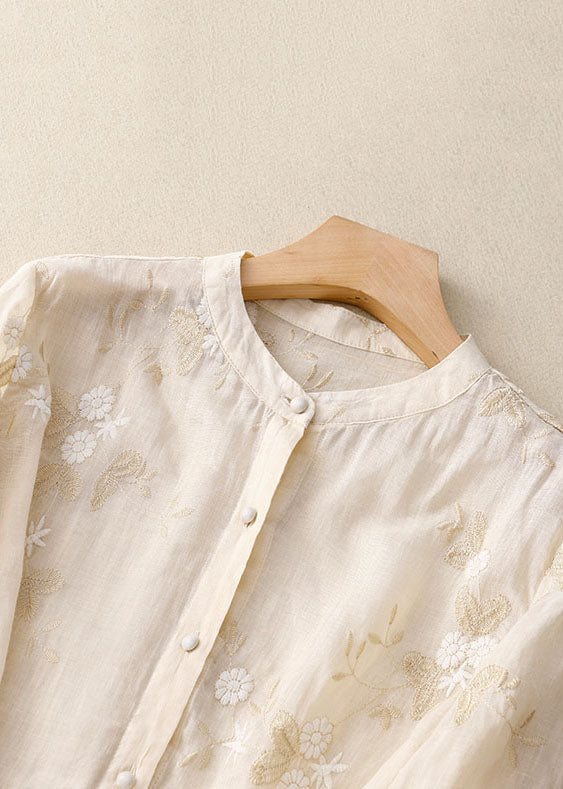 Eloise™ | Embroidered Cotton Blouse