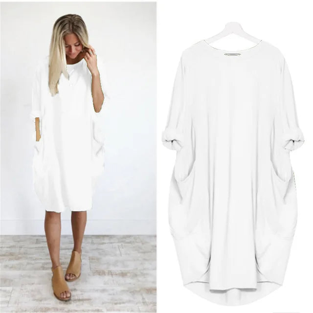 Amanda™ - Comfortable Tummy Covering Dress