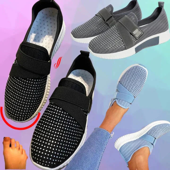 Selena | Easy-Fit Velcro Sneakers