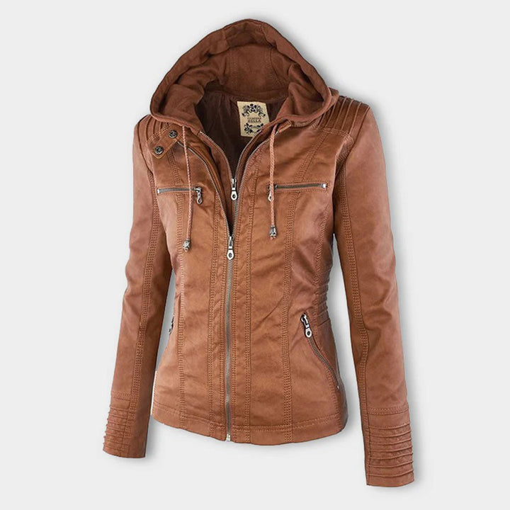 Marlee - Vegan Leather Jacket for Women