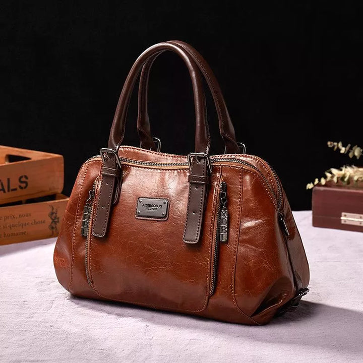 Lily Melbourne Bella - Stylish leather bag for everyday elegance and organization