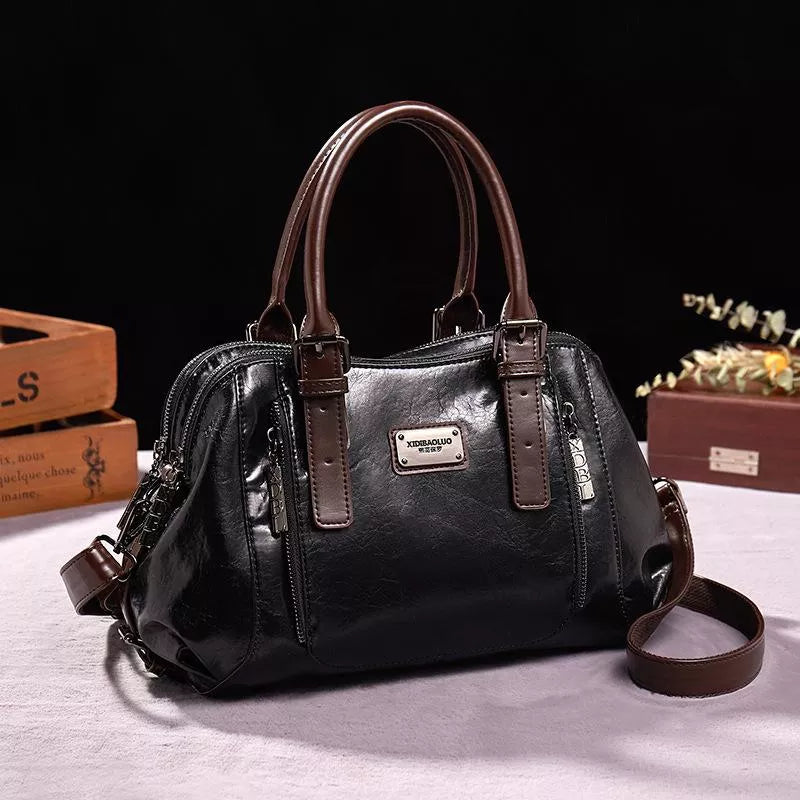 Lily Melbourne Bella - Stylish leather bag for everyday elegance and organization