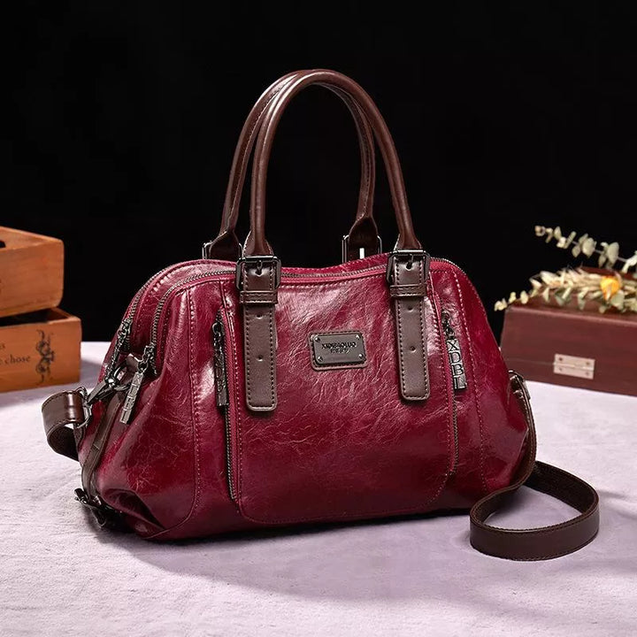 Lily Melbourne Bella - Stylish leather bag for everyday elegance and organization