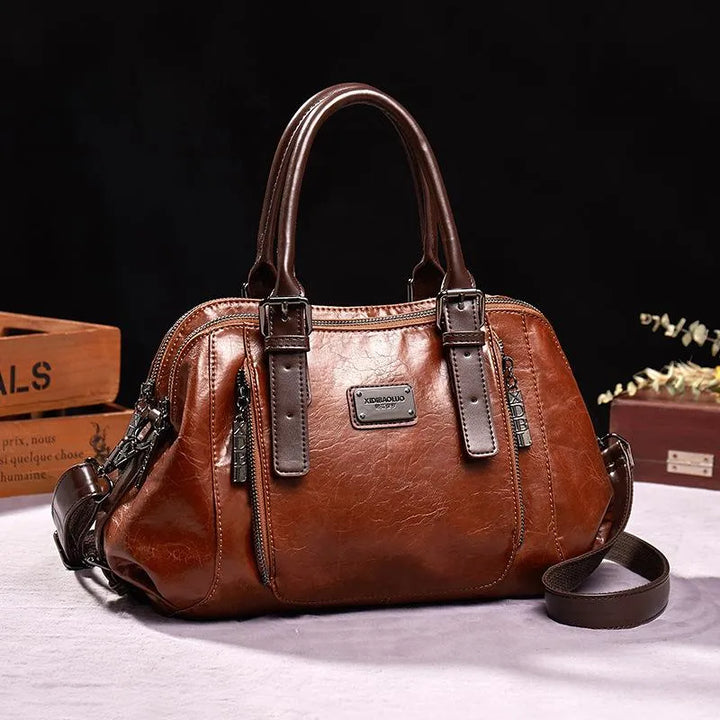 Lily Melbourne Bella - Stylish leather bag for everyday elegance and organization