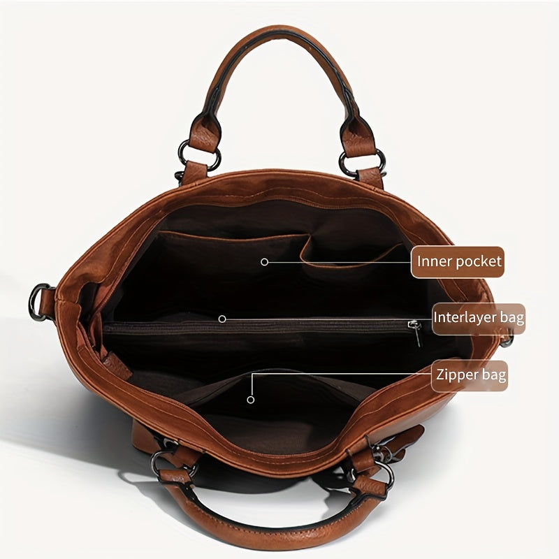 Lily Melbourne Ellie - Timeless leather bag for elegance and functionality