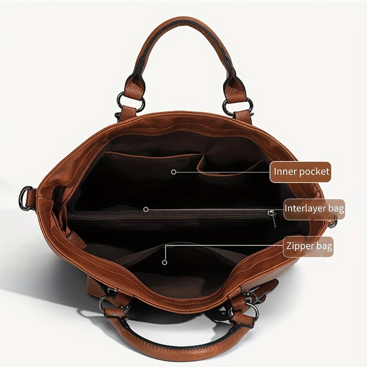 Lily Melbourne Ellie - Timeless leather bag for elegance and functionality