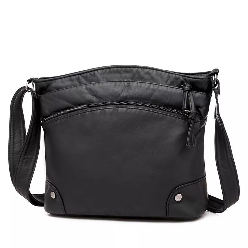 Lily Melbourne Jane - Timeless leather shoulder bag with handcrafted elegance