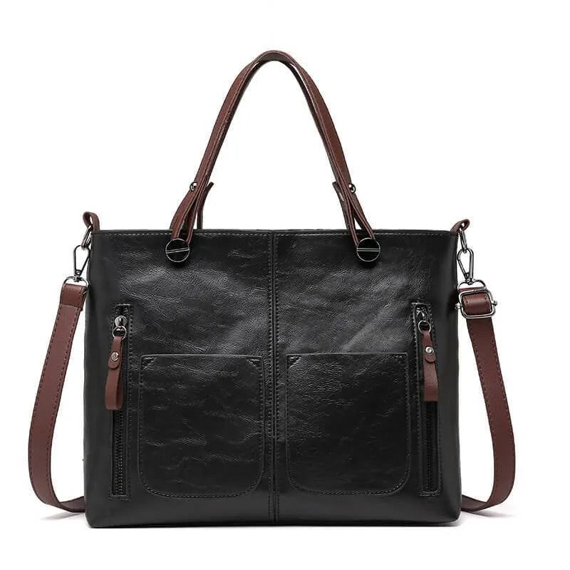 Lily Melbourne Wendy - Timeless leather shoulder bag for elegant style and durability