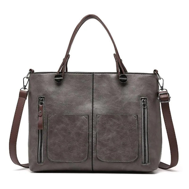 Lily Melbourne Wendy - Timeless leather shoulder bag for elegant style and durability