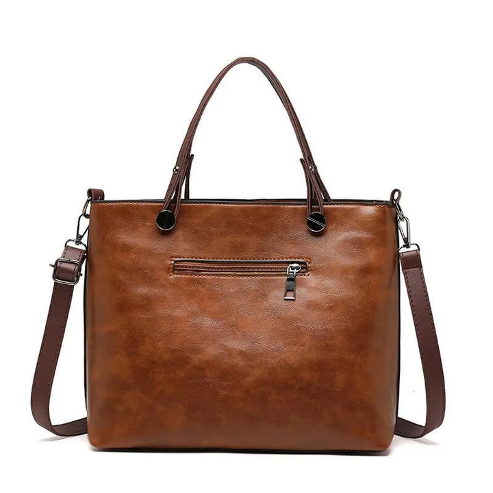 Lily Melbourne Wendy - Timeless leather shoulder bag for elegant style and durability