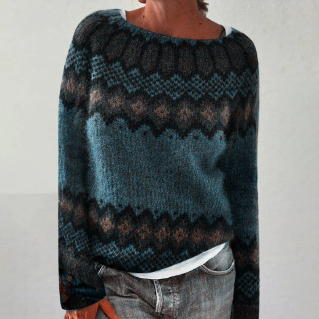 Violet | Luxurious Retro-Insipired Jumper