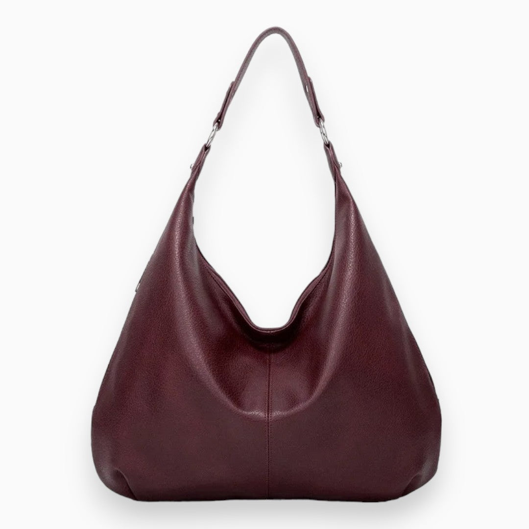 Casual Leather Hobo Bag