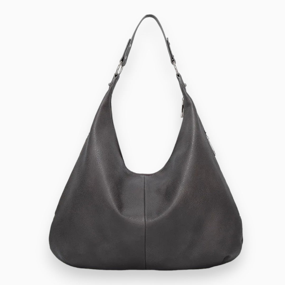 Casual Leather Hobo Bag