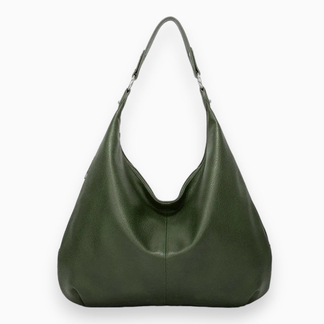 Casual Leather Hobo Bag