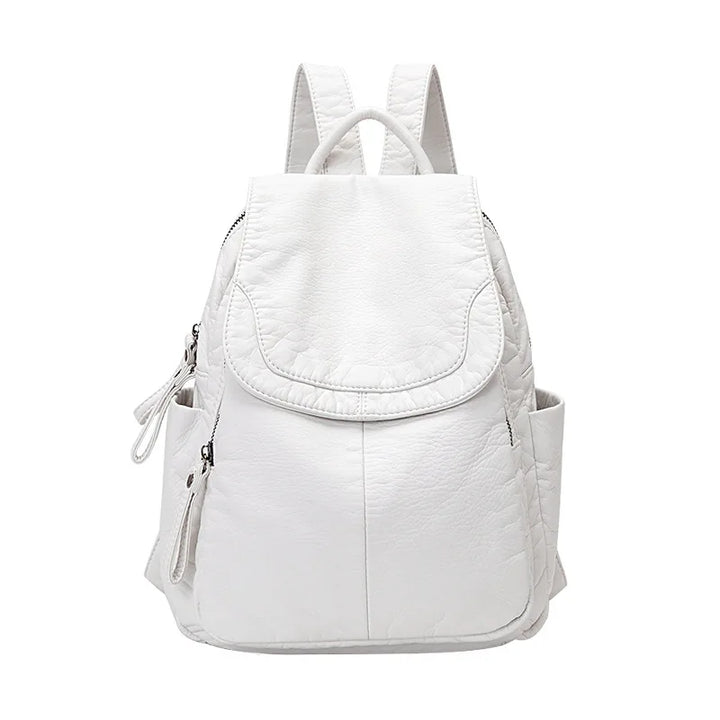 Small Leather Backpack for Women