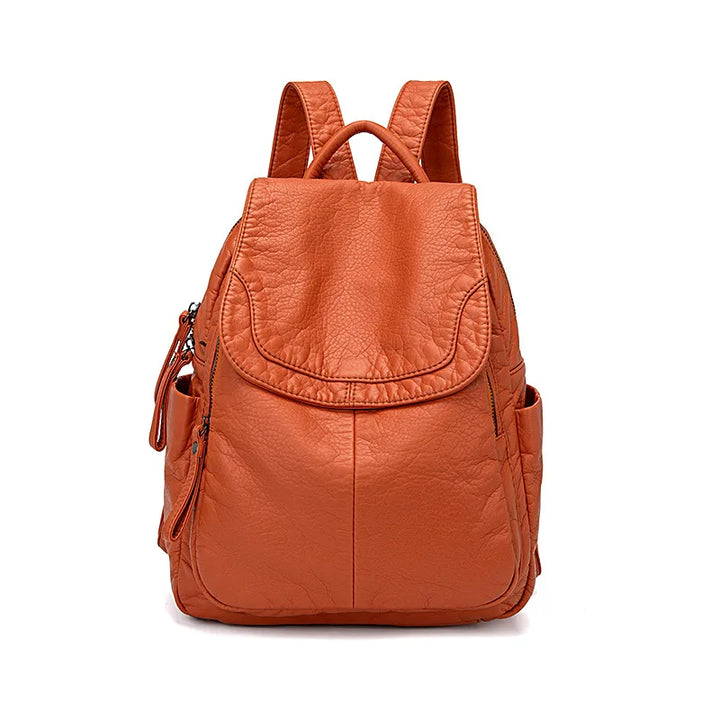 Small Leather Backpack for Women