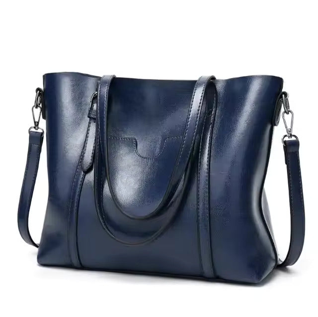 LOUISA - Leather Tote Bag - Elle Melbourne