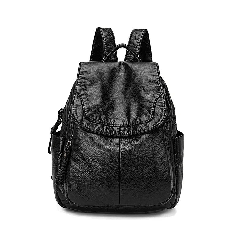 Small Leather Backpack for Women