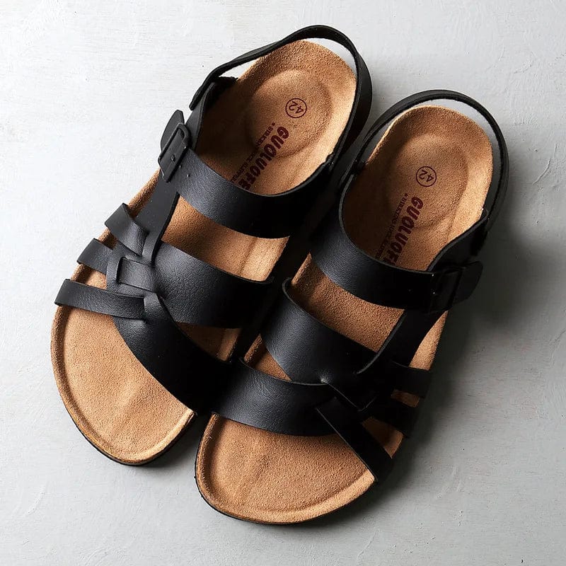 Milena | Elegant Supportive High-Quality Leather Sandals