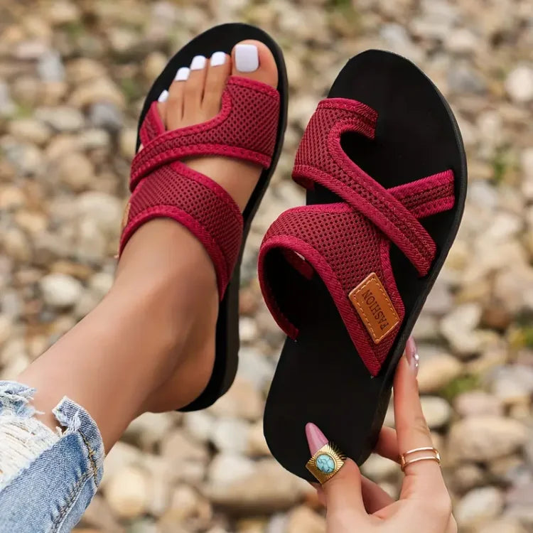 Zoe | Fashion Mesh Orthopaedic Slides