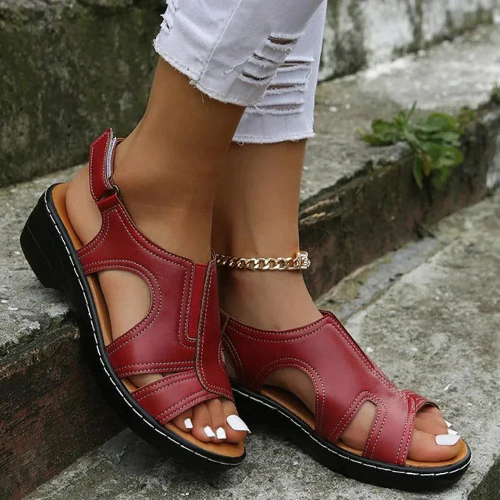 Jolie™ - Orthopaedic Leather Sandals