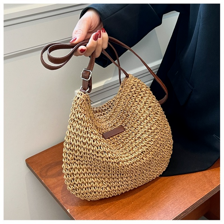 Marla™ | Stylish Woven Shoulder Bag