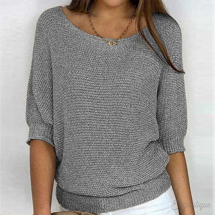 Maxine™ - Relaxed Knit Top