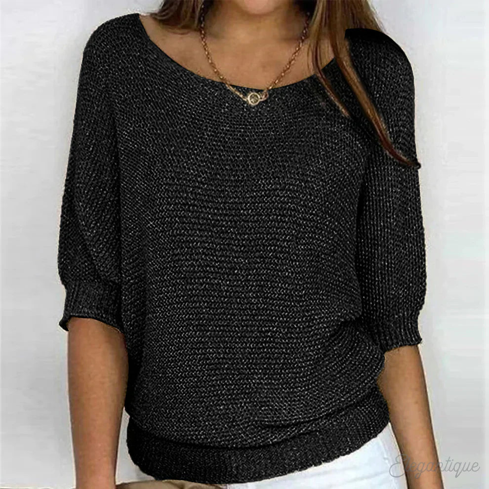 Maxine™ - Relaxed Knit Top