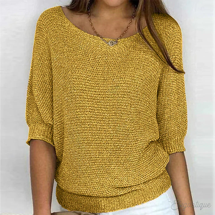 Maxine™ - Relaxed Knit Top