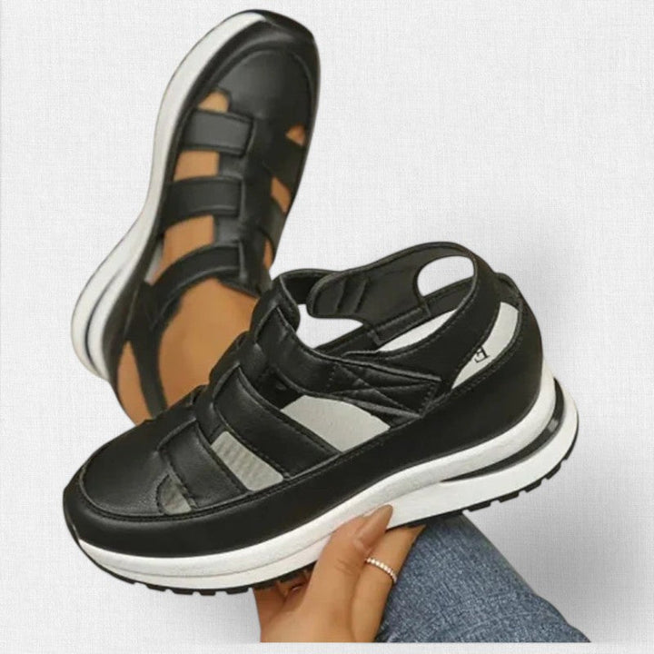 Valerie™ | High Sole-Closed-Toe Sneaker Sandals