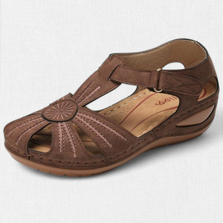 Vesta™ | Elegant Vintage Wedge Sandals